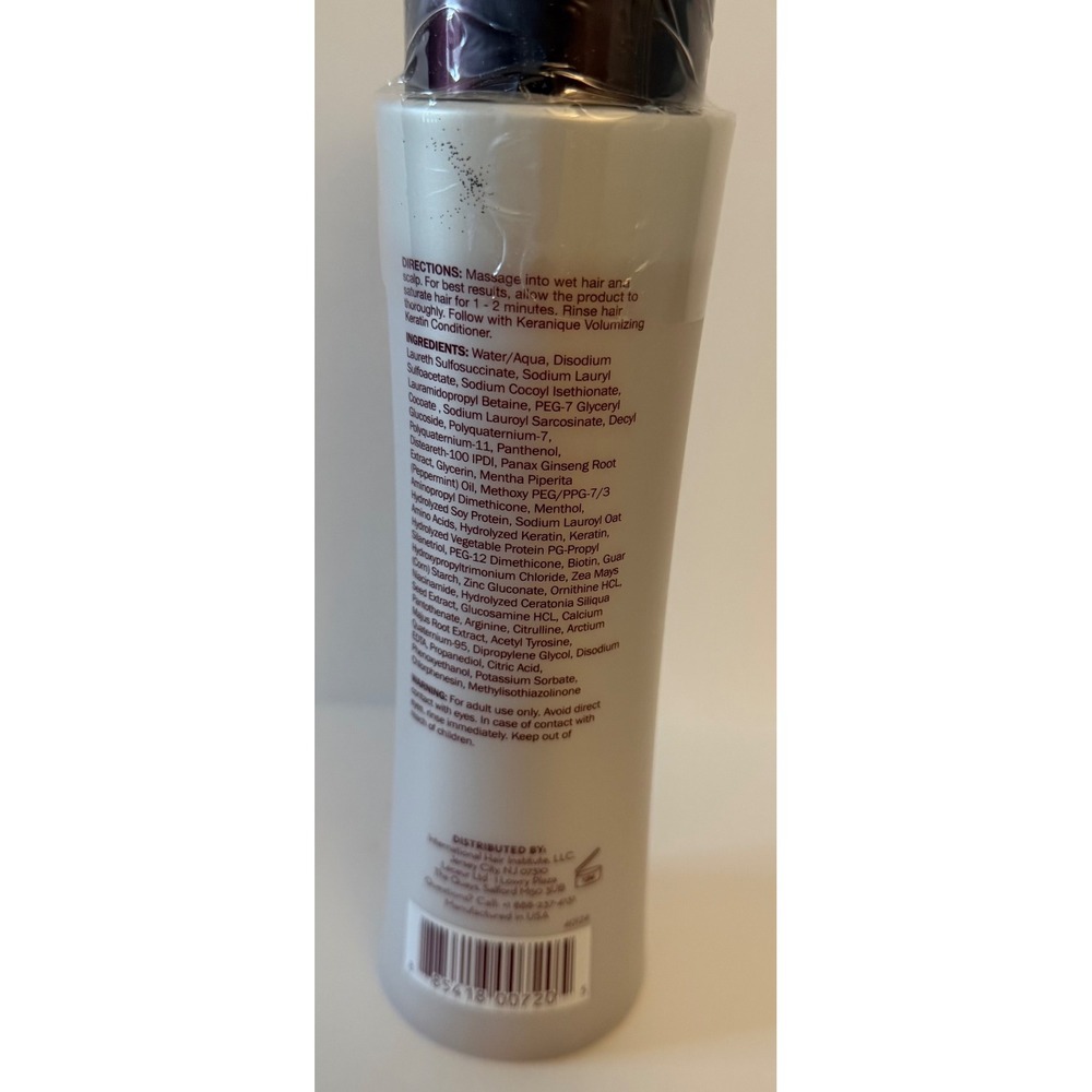 Keranique SEALED Scalp Stimulating Shampoo & Volumizing Keratin Conditioner 12oz - Picture 4 of 4